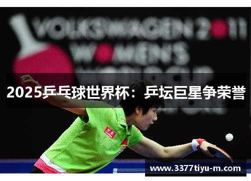 2025乒乓球世界杯：乒坛巨星争荣誉